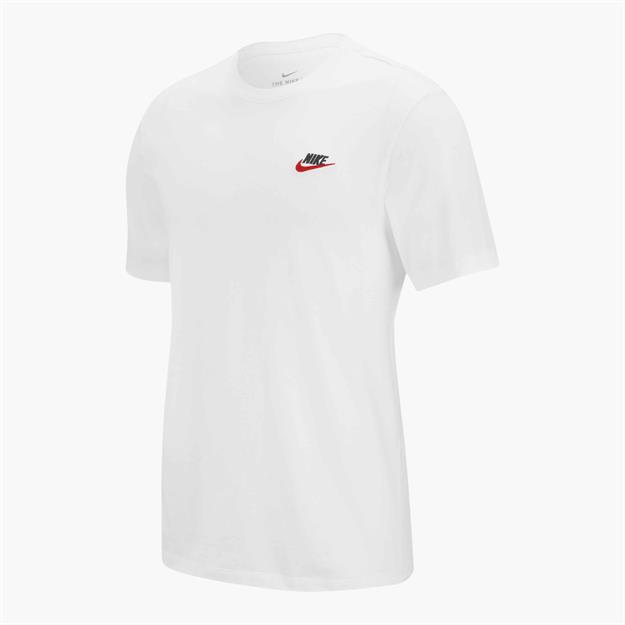 Nike Nsw Club Günlük Stil Tişört - Beyaz
