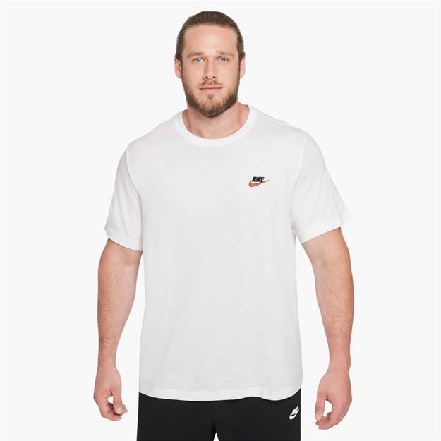 Nike Nsw Club Günlük Stil Tişört - Beyaz