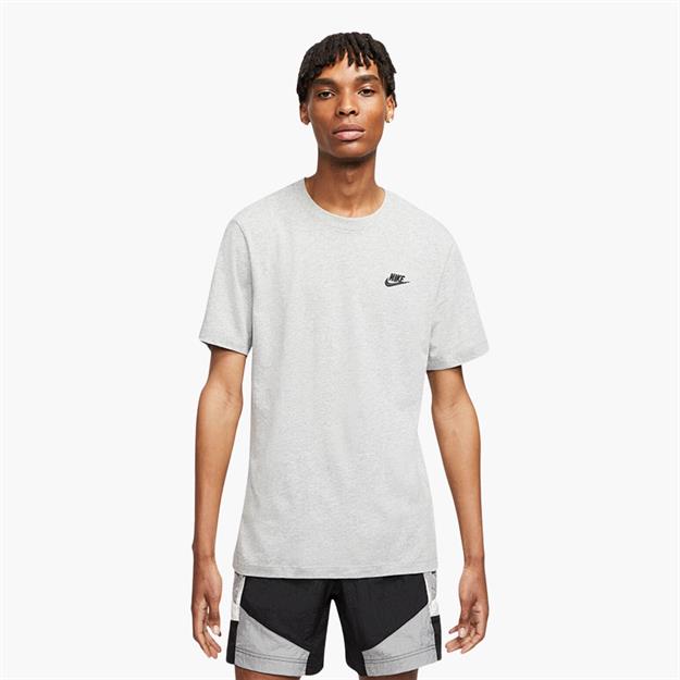 Nike Nsw Club Günlük Stil Tişört - Gri