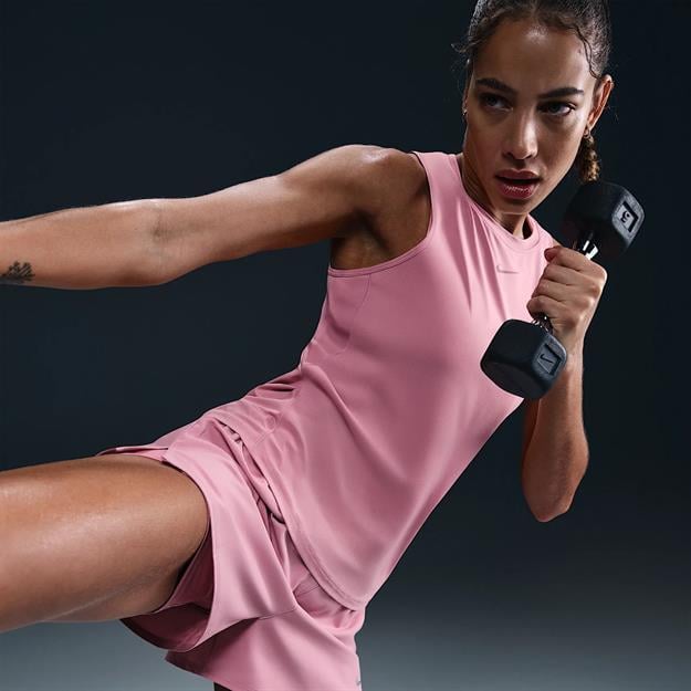 Nike One Classic Dri-FIT Atlet - Açık Pembe