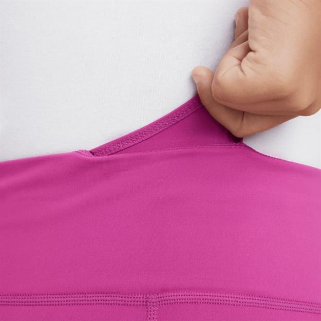 Nike One Dri-FIT Yüksek Bel Genç Kız Taytı - Pembe