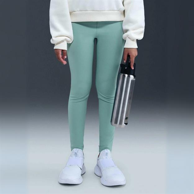 Nike One Dri-FIT Yüksek Bel Genç Kız Taytı - Yeşil