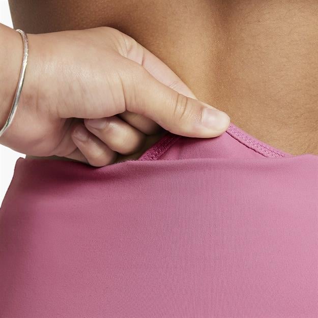 Nike One Dri-FIT Yüksek Bel Genç Kız Taytı - Açık Pembe