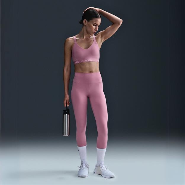 Nike One Women Yüksek Belli Tayt - Pembe