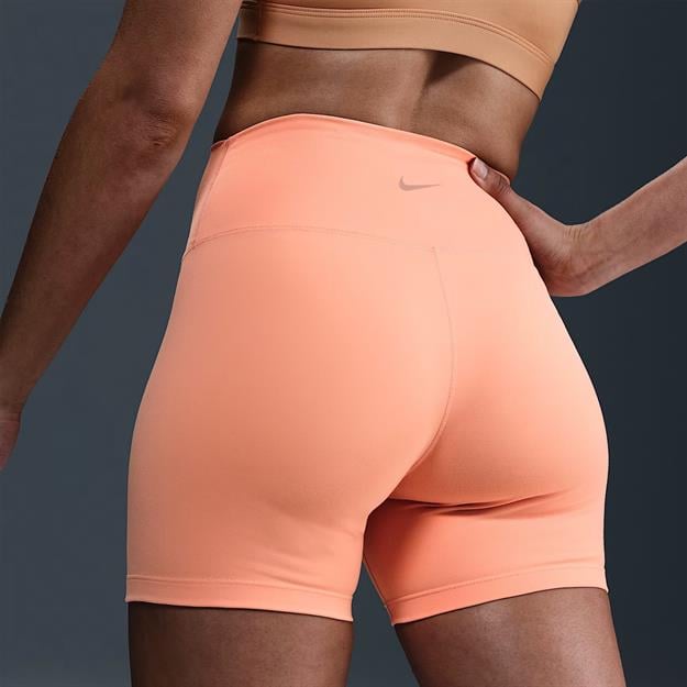 Nike One Yüksek Belli Şort 13 cm - Somon