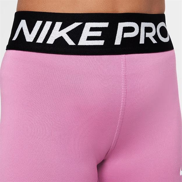 Nike Pro Dri-FIT 3ü 1 Arada 8 cm Genç Kız Şortu - Açık Pembe
