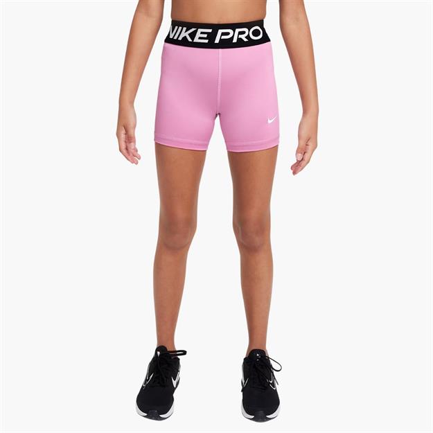 Nike Pro Dri-FIT 3ü 1 Arada 8 cm Genç Kız Şortu - Açık Pembe