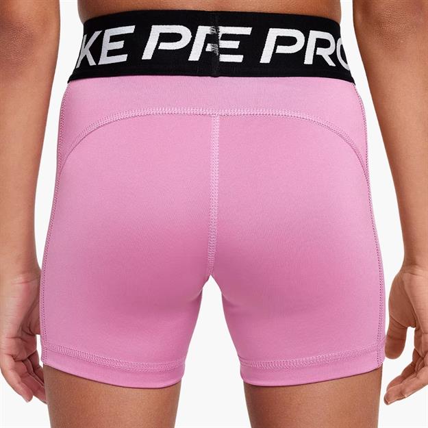 Nike Pro Dri-FIT 3ü 1 Arada 8 cm Genç Kız Şortu - Açık Pembe