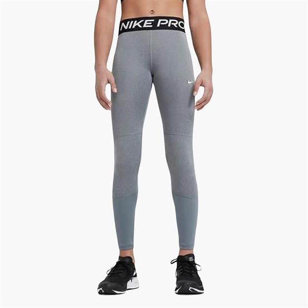 Nike Pro Kız Çocuk Tayt - Gri