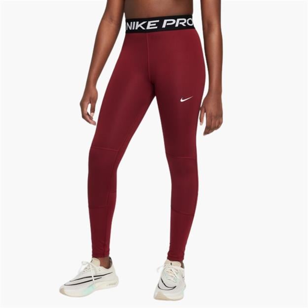 Nike Pro Kız Çocuk Tayt - Bordo