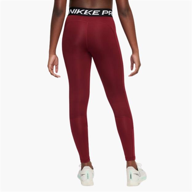 Nike Pro Kız Çocuk Tayt - Bordo