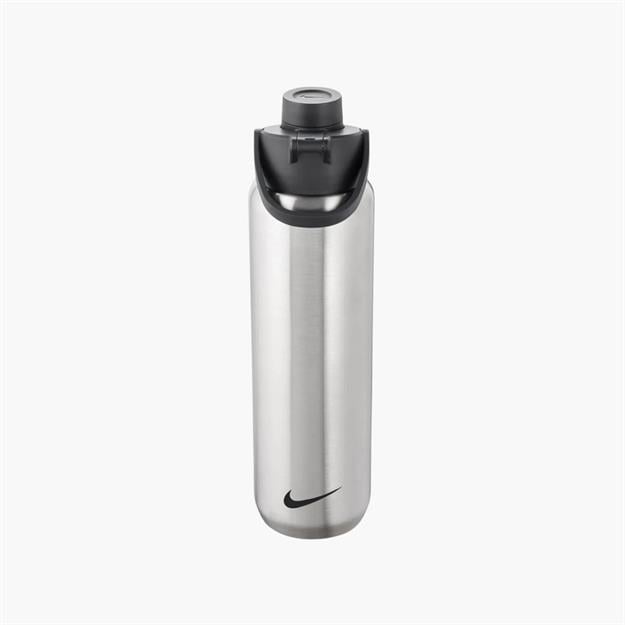 Nike Recharge 24 Oz (675 ml) Paslanmaz Matara Suluk - Gri