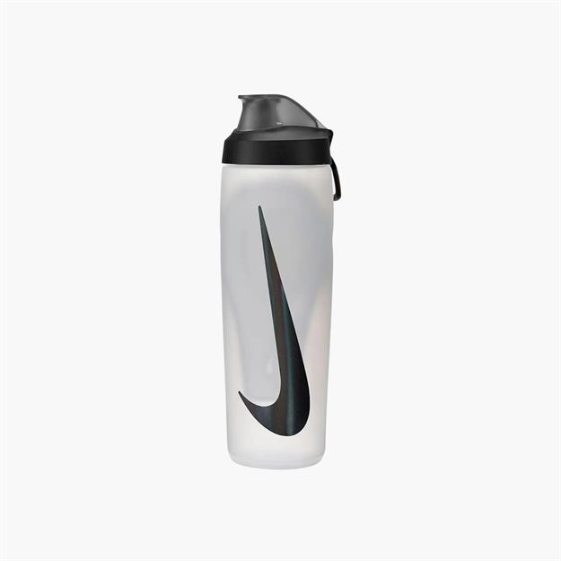 Nike Refuel Bottle Locking Lid 24 Oz (675 ml) Suluk - Beyaz