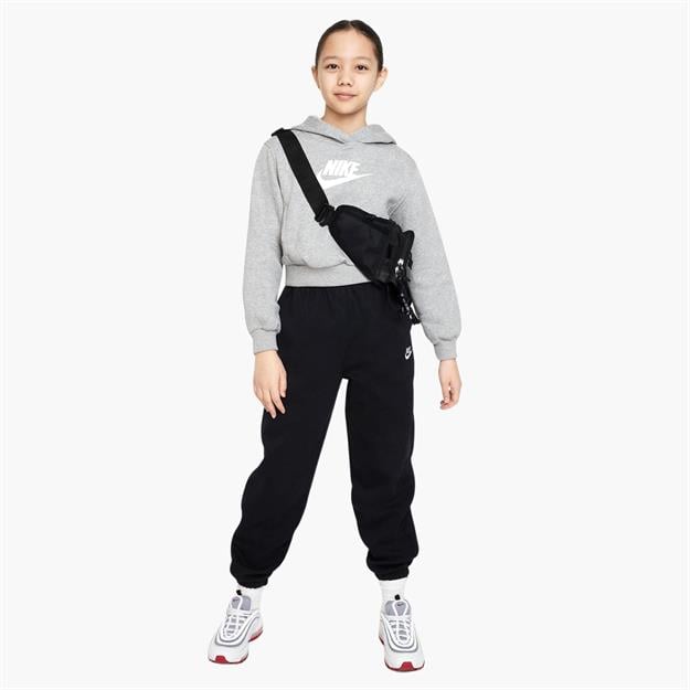 Nike Sportswear Club Fleece Kız Çocuk Sweatshirt - Gri