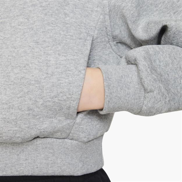 Nike Sportswear Club Fleece Kız Çocuk Sweatshirt - Gri