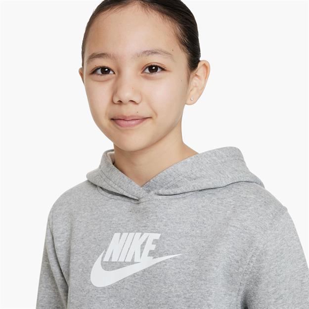 Nike Sportswear Club Fleece Kız Çocuk Sweatshirt - Gri