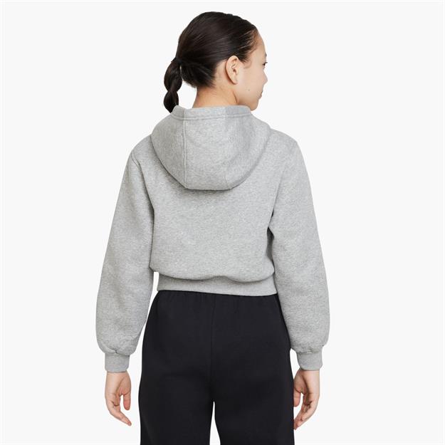 Nike Sportswear Club Fleece Kız Çocuk Sweatshirt - Gri
