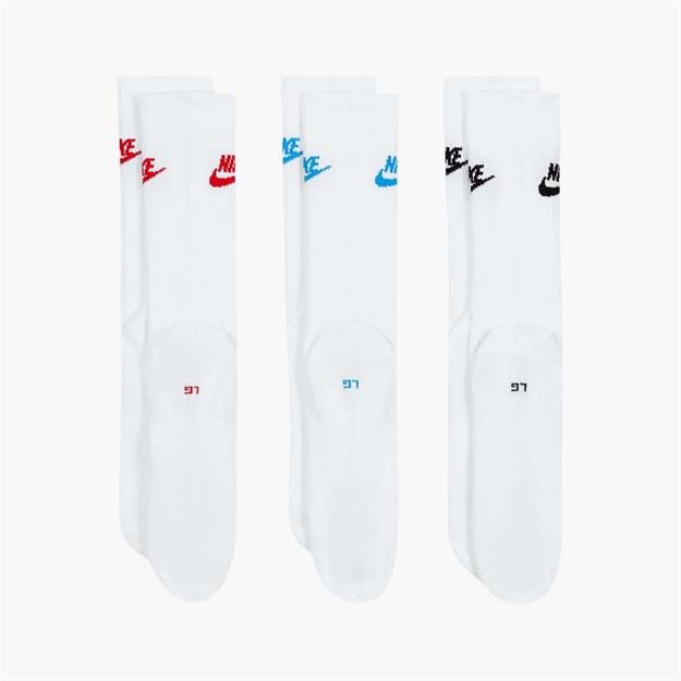 Nike Sportswear Everyday Essential Crew Unisex 3lü Çorap