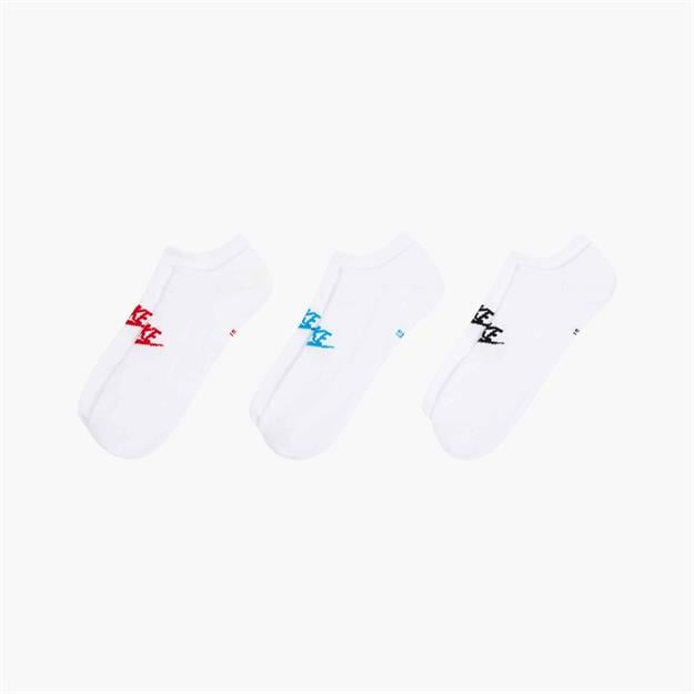 Nike Sportswear Everyday Essential No-Show Unisex 3lü Çorap