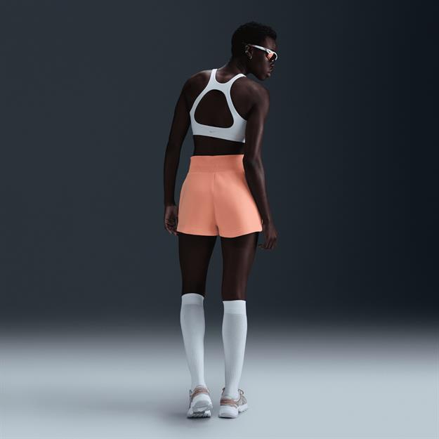 Nike Sportswear Phoenix Fleece Yüksel Belli Bol Şort - Somon