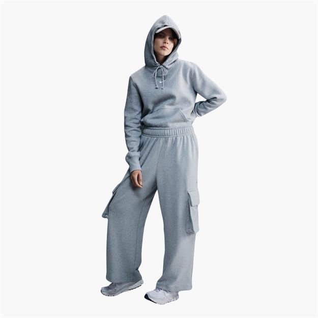 Nike Sportswear Phoenix Polar Kapşonlu Sweatshirt - Gri