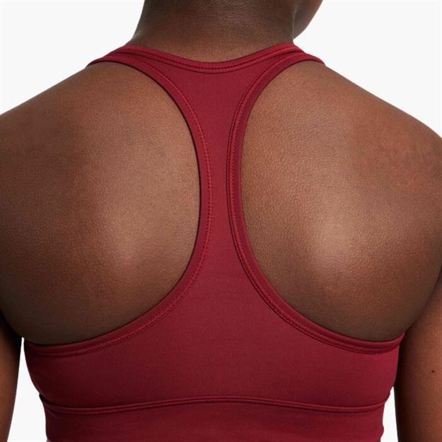 Nike Swoosh Genç Kız Spor Sütyeni - Bordo