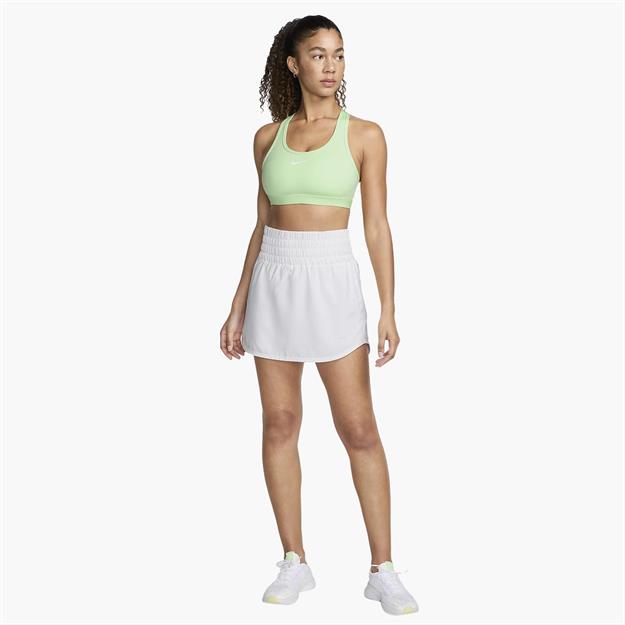 Nike Swoosh Medium Support Dolgulu Spor Sütyeni - Açık Yeşil