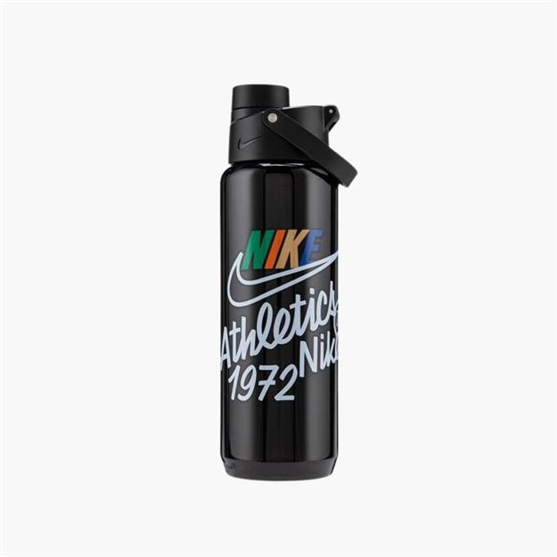 Nike TR Renew Recharge Chug Bottle 24 Oz  Suluk - Siyah