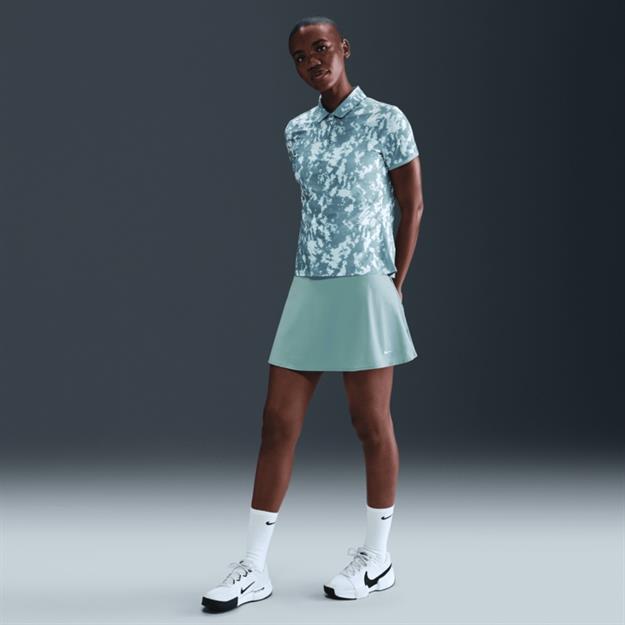 Nike Victory Dri-FIT Fırfırlı Tenis Eteği - Su Yeşili