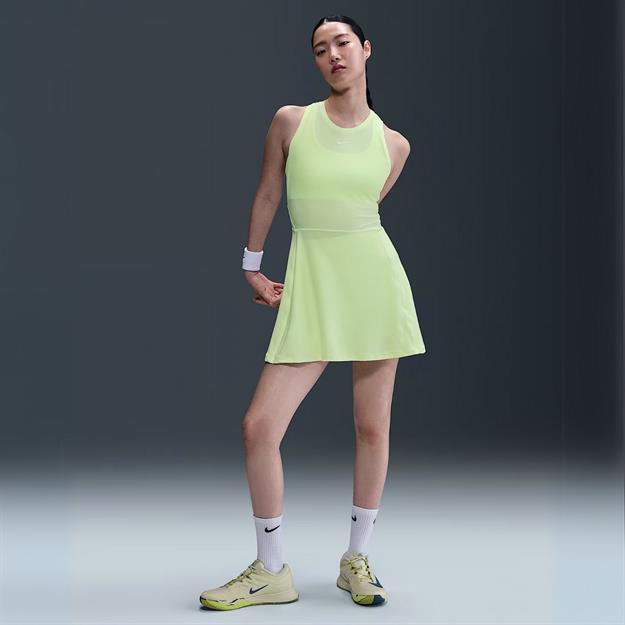 Nike Victory Dri-FIT Kadın Tenis Elbisesi - Açık Yeşil