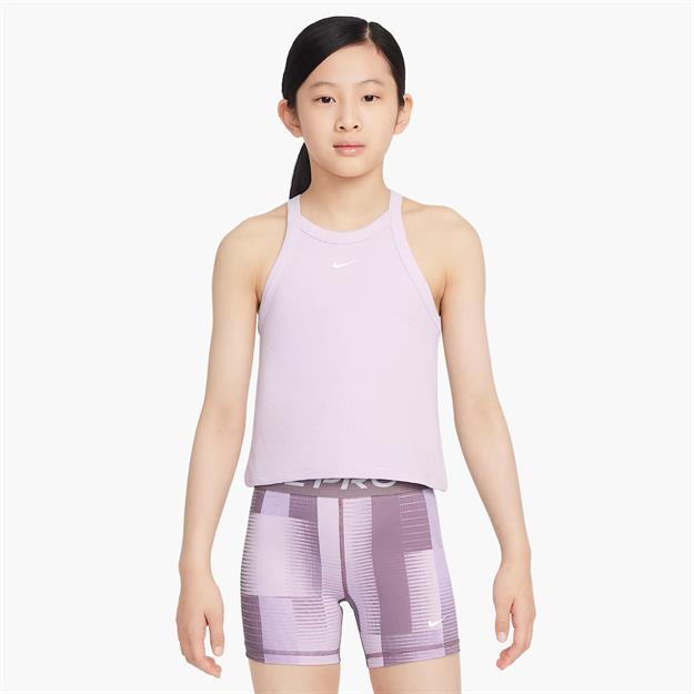 Nike Yüksek Yakalı Genç Kız Atleti - Açık Pembe