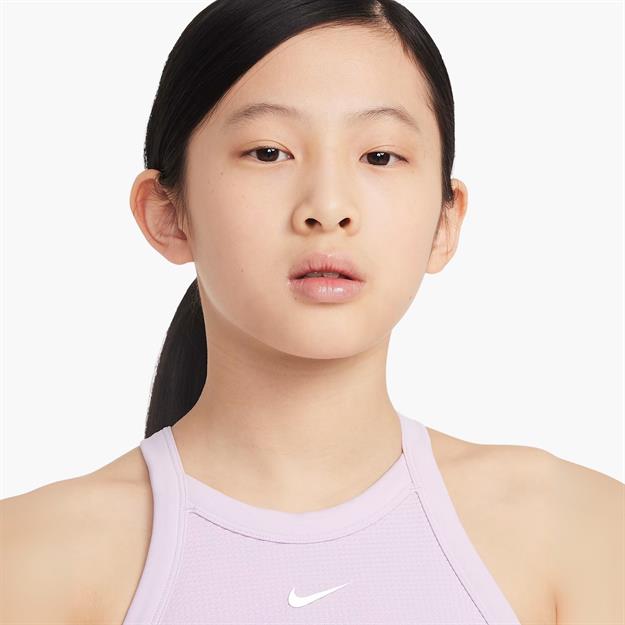 Nike Yüksek Yakalı Genç Kız Atleti - Açık Pembe