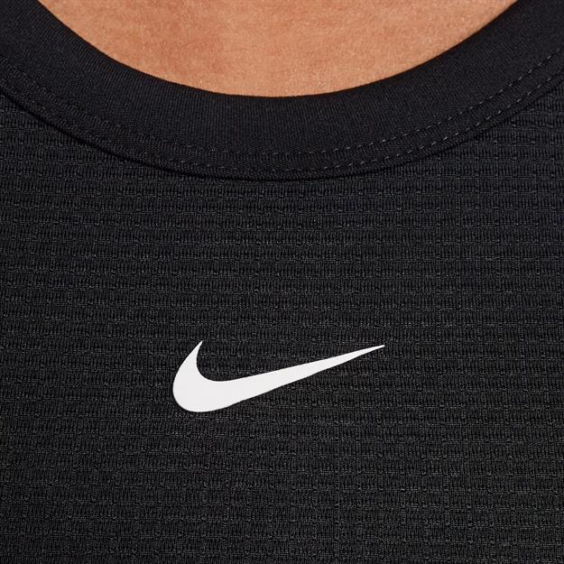 Nike Yüksek Yakalı Genç Kız Atleti - Siyah
