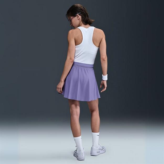 NikeCourt Ace Advantage Dri-FIT Tenis Eteği - Lila