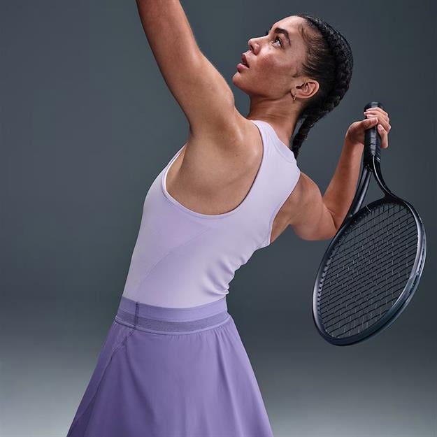 NikeCourt Advantage Dri-FIT Kadın Tenis Atleti - Lila