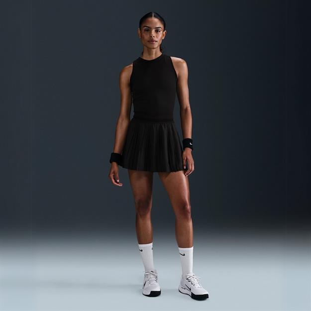 NikeCourt Advantage Dri-FIT Kadın Tenis Atleti - Siyah