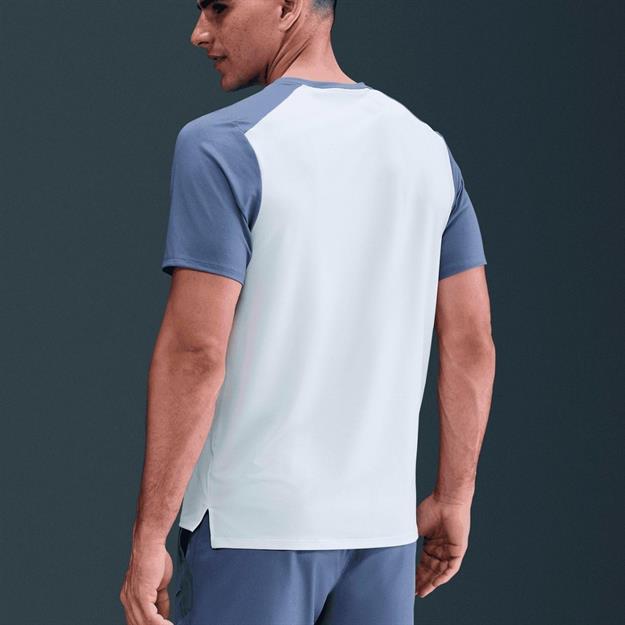 NikeCourt Advantage Tenis T-Shirt - Lacivert-Beyaz