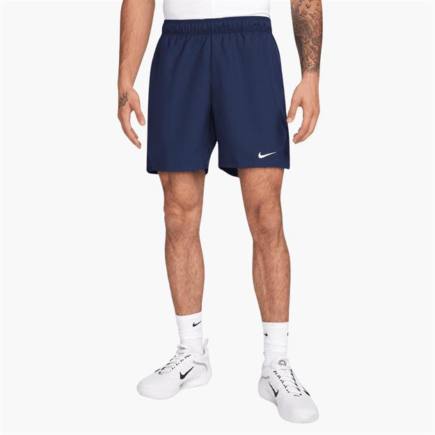 NikeCourt Dri-Fıt Victory 18 cm Tenis Şortu - Lacivert
