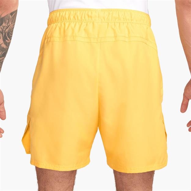 NikeCourt Dri-Fıt Victory 18 cm Tenis Şortu - Sarı