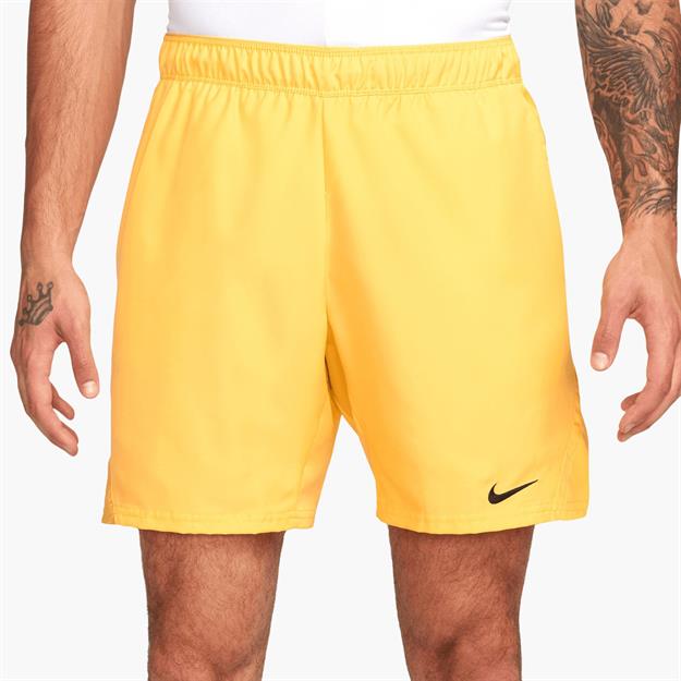 NikeCourt Dri-Fıt Victory 18 cm Tenis Şortu - Sarı