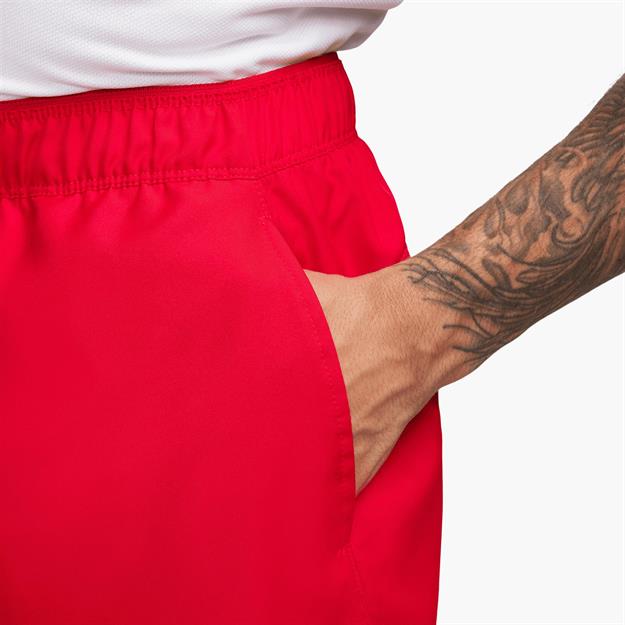 NikeCourt Dri-Fıt Victory 18 cm Tenis Şortu - Kırmızı