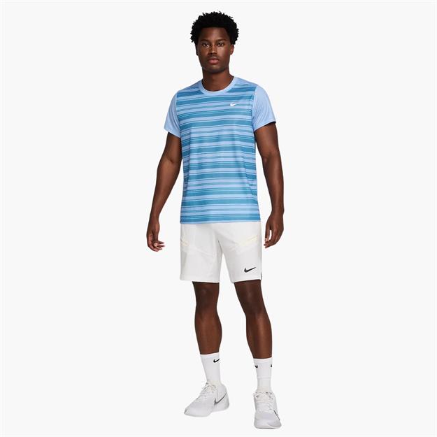 NikeCourt Dri-FIT Victory Tenis T-Shirt - Mavi
