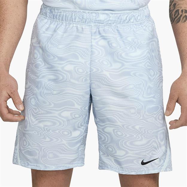 NikeCourt Graphic Victory 23 cm Tenis Şortu - Mavi