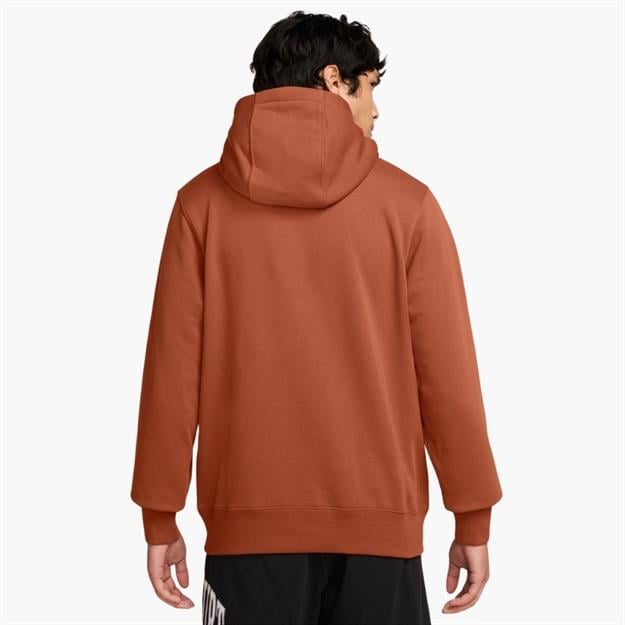 NikeCourt Heritage Dri-FIT Fransız Havlu Kapüşonlu Sweatshirt - Kiremit