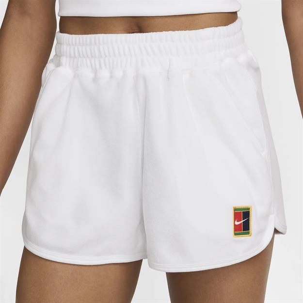 NikeCourt Heritage Normal Belli Fransız Havlu Kumaş Tenis Şortu