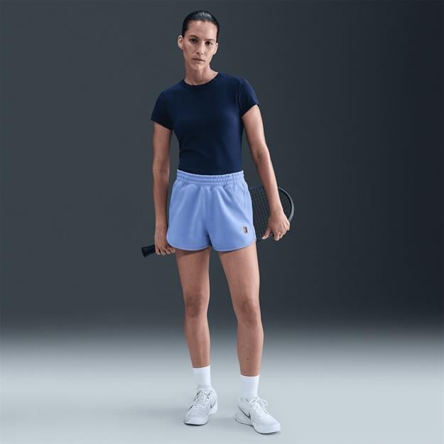 NikeCourt Heritage Phoenix Fleece Normal Belli Tenis Şortu 