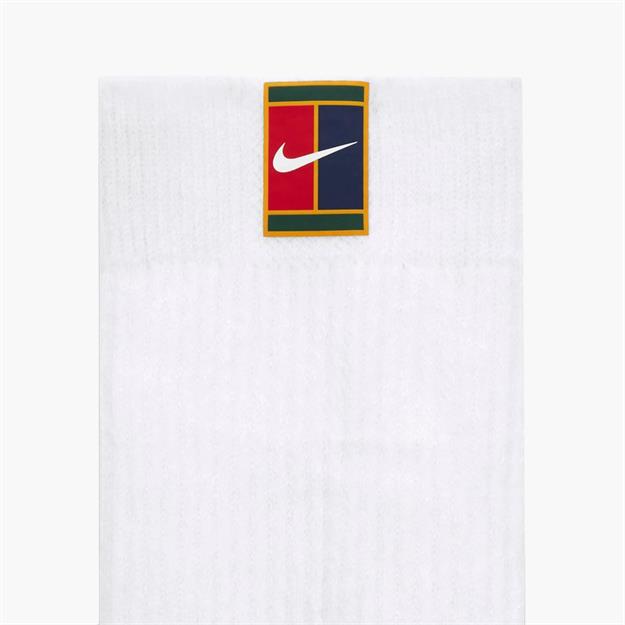 NikeCourt Multiplier Cushioned Çorap 2li - Beyaz