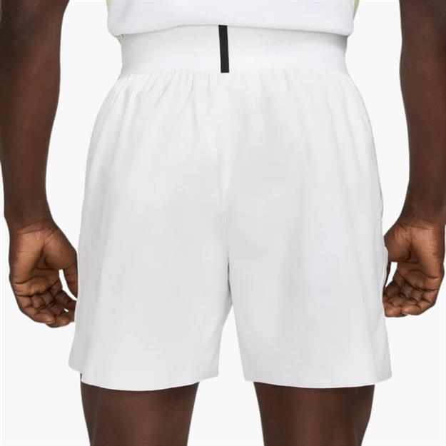 NikeCourt Slam Dri-FIT 15 cm Tenis Şortu - Beyaz