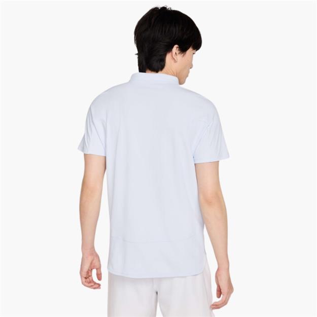 NikeCourt Slam Dri-FIT ADV Polo Yaka Tenis T-Shirt - Gri