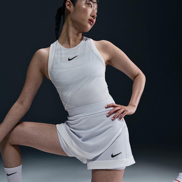 NikeCourt Slam Dri-FIT Şort-Etek - Açık Mavi
